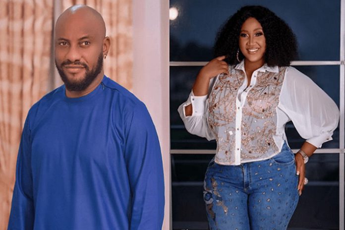 Judy Austin and Yul Edochie Judy Austin and Yul Edochie