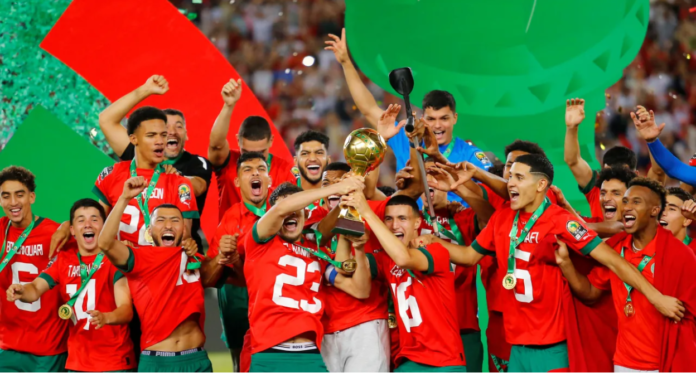 Morocco celebrate U-23 AFCON triumph Morocco celebrate U-23 AFCON triumph