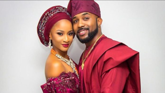 Banky W and wife, Adesua Etomi