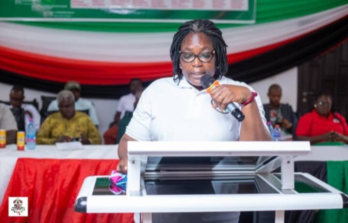 The Director of NDC's Young Professionals Forum, affiliated to NDC ProFORUM, Vida Nyagre Yakong