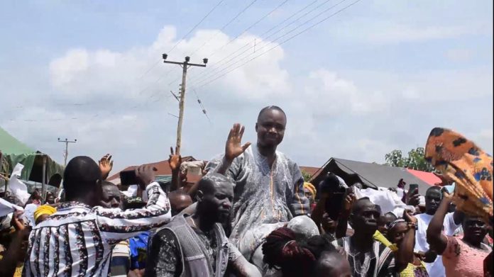 NPP parliamentary candidate installed chief of Suaman