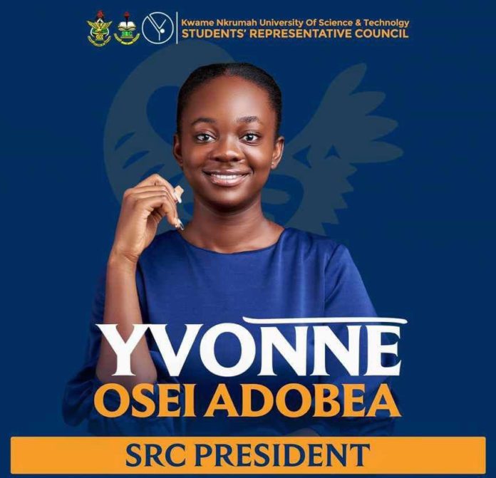 Yvonne Osei Adobea KNUST SRC President