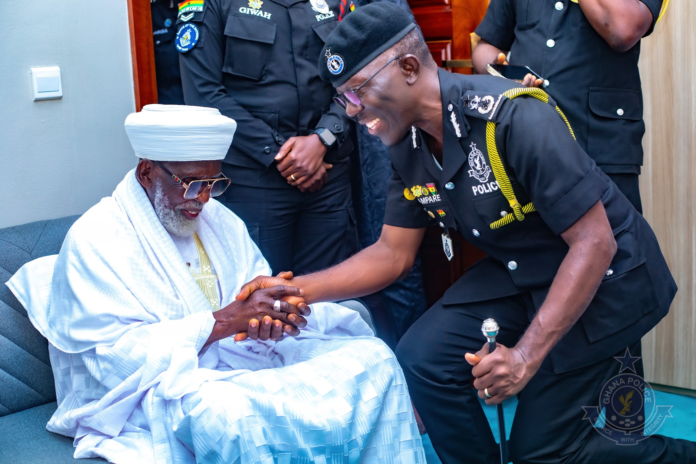 Dampare paid a visit to Chief Imam