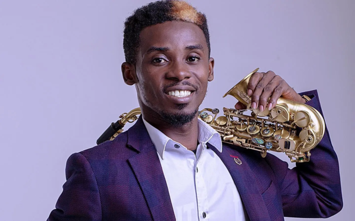Saxophonist Mizter Okyere