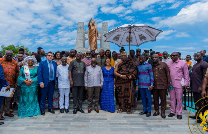Commissioning of redeveloped Kwame Nkrumah Memorial Park Akufo-Addo commissions revamped Kwame Nkrumah Memorial Park