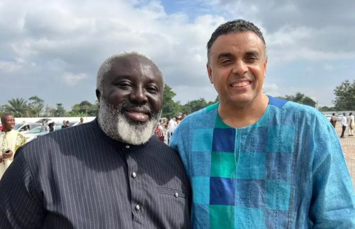 Kwame Yirenkyi Ampofo with Dag Heward-Mills, Founder of Lighthouse Chapel International, Accra in their happier times. Kwame Yirenkyi Ampofo with Dag Heward-Mills, Founder of Lighthouse Chapel International, Accra in their happier times.