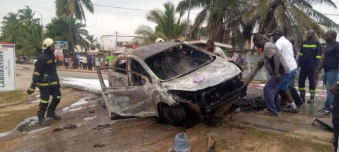 Vehicle fire