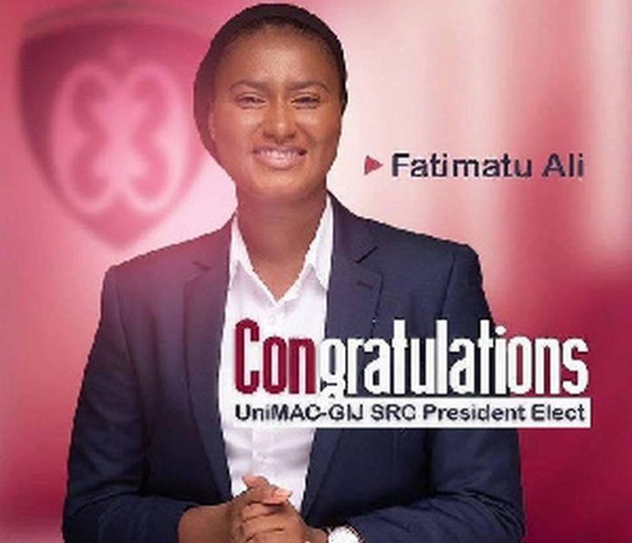 Fati Ali is the first female SRC President of GIJ Fati Ali is the first female SRC President of GIJ