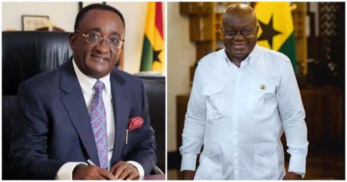 Akufo-Addo and Afriyie Akoto Akufo-Addo and Afriyie Akoto