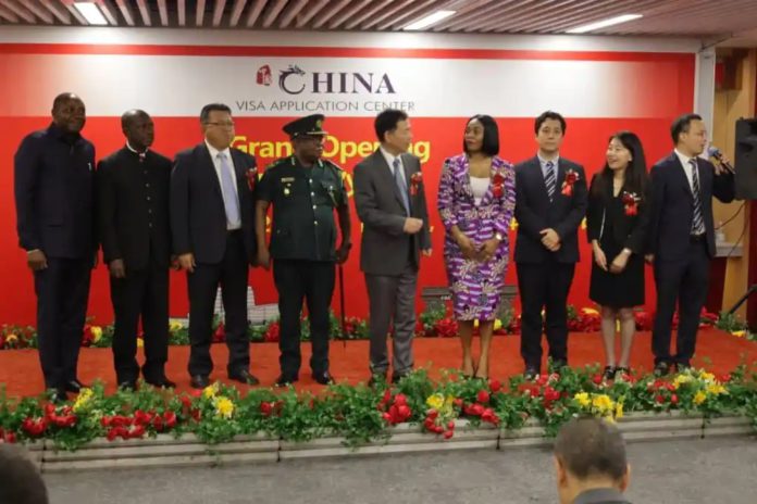 China Visa Application centre grand opening