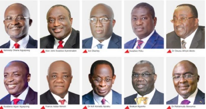 Meet all 10 NPP Presidential Aspirants Meet all 10 NPP Presidential Aspirants