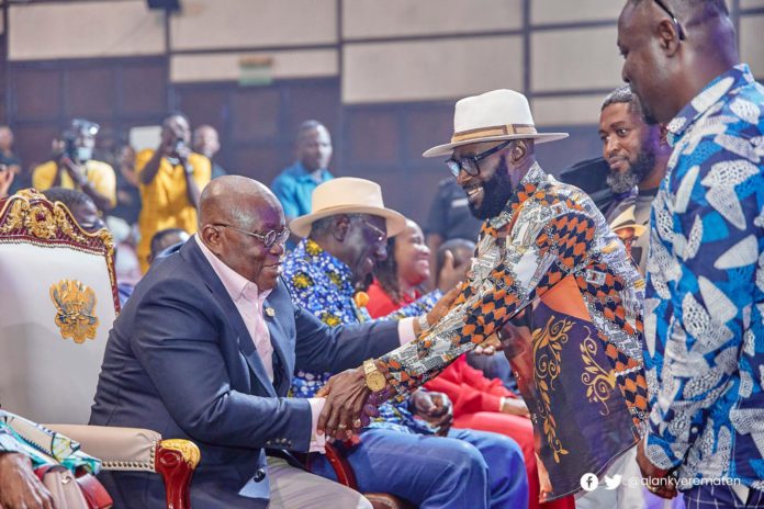 Akufo-Addo and Pat Thomas