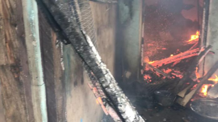 Fire destroys 5 bedrooms, valuables at Bibiani
