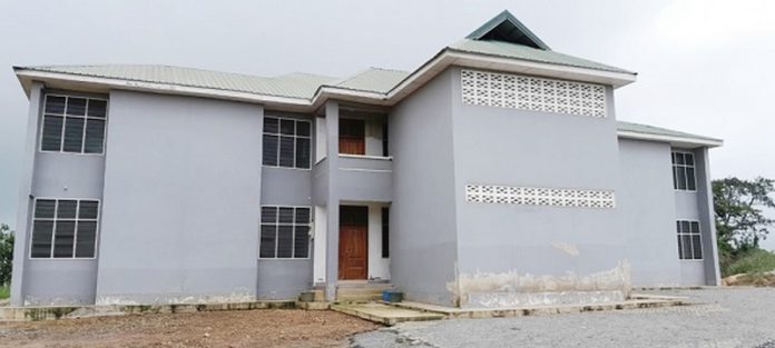 The completed residential building for teachers of Aburi Girls SHS The completed residential building for teachers of Aburi Girls SHS
