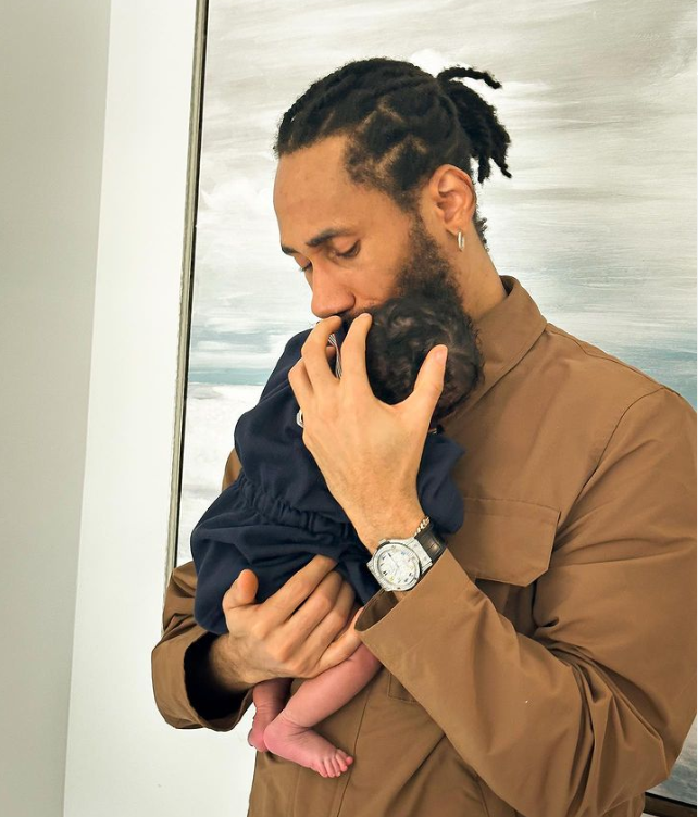 Phyno and his baby