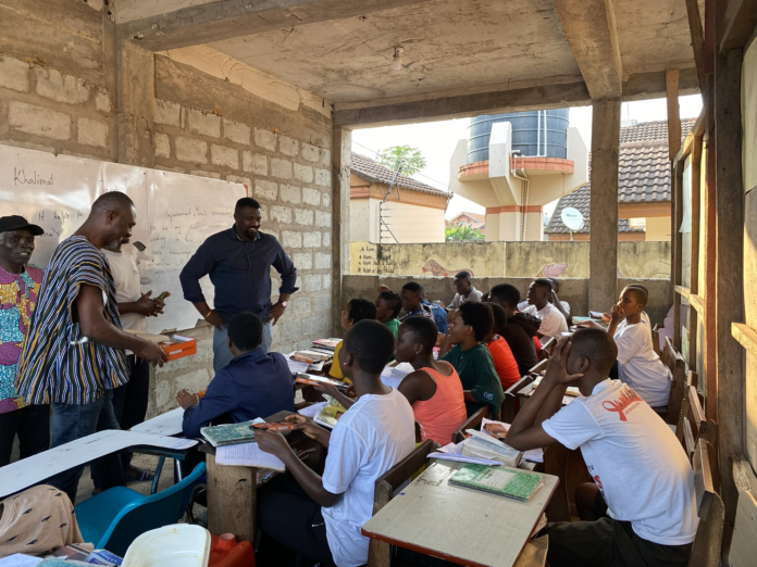 2023 BECE: Dumelo distributes Maths set to Ayawaso candidates