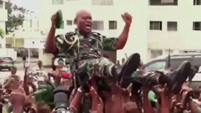 Gabon coup leaders name General Brice Oligui Nguema as new leader Gabon coup leaders name General Brice Oligui Nguema as new leader