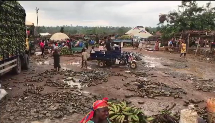 Muddy Bibiani market