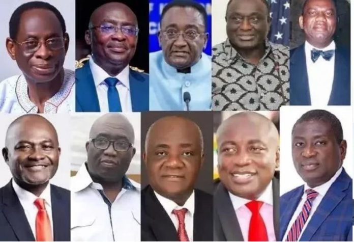 NPP flsgbearer aspirants