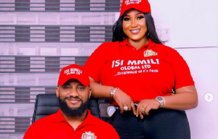 Yul Edochie and his second wife, Judy Austin Yul Edochie and his second wife, Judy Austin