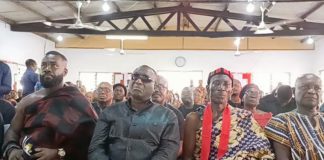 Alan Kyerematen, other big wigs mourn with Kwame A Plus at father’s funeral