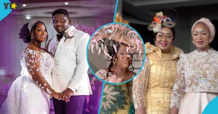Ghanaian couple Davina Ama Adu-Boamah, Eugene Hagan-Dodoo and Samira Bawumia rock elegant outfits. Photo credit: @osei_douglas Ghanaian couple Davina Ama Adu-Boamah, Eugene Hagan-Dodoo and Samira Bawumia rock elegant outfits. Photo credit: @osei_douglas