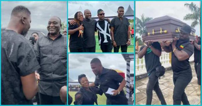 Alan Kyerematen, other big wigs mourn with Kwame A Plus at father’s funeral Alan Kyerematen, other big wigs mourn with Kwame A Plus at father’s funeral