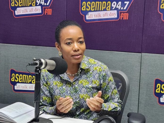 The Member of Parliament for Korle Klottey constituency, Zanetor Agyeman-Rawlings The Member of Parliament for Korle Klottey constituency, Zanetor Agyeman-Rawlings