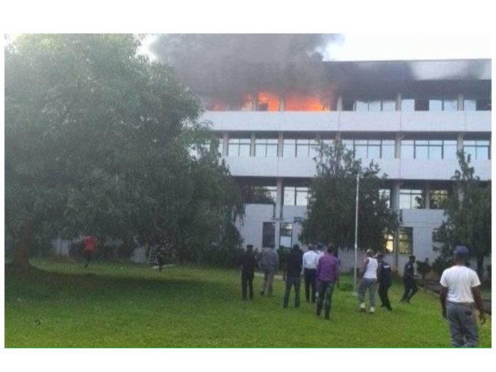 Nigeria Supreme Court fire