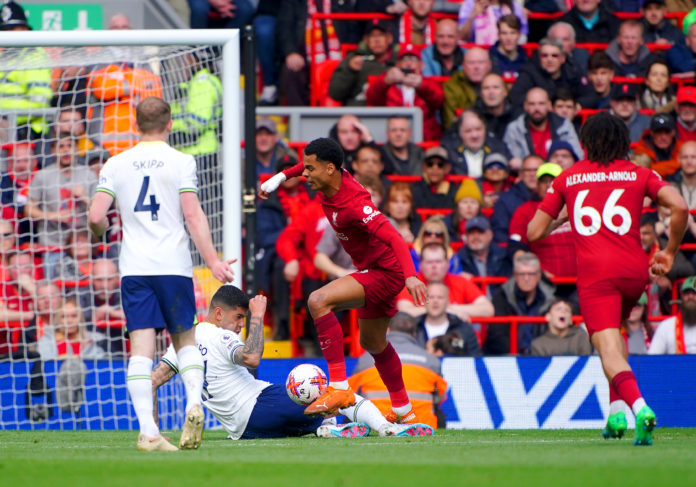 Liverpool v Tottenham Hotspur - Premier League - Anfield