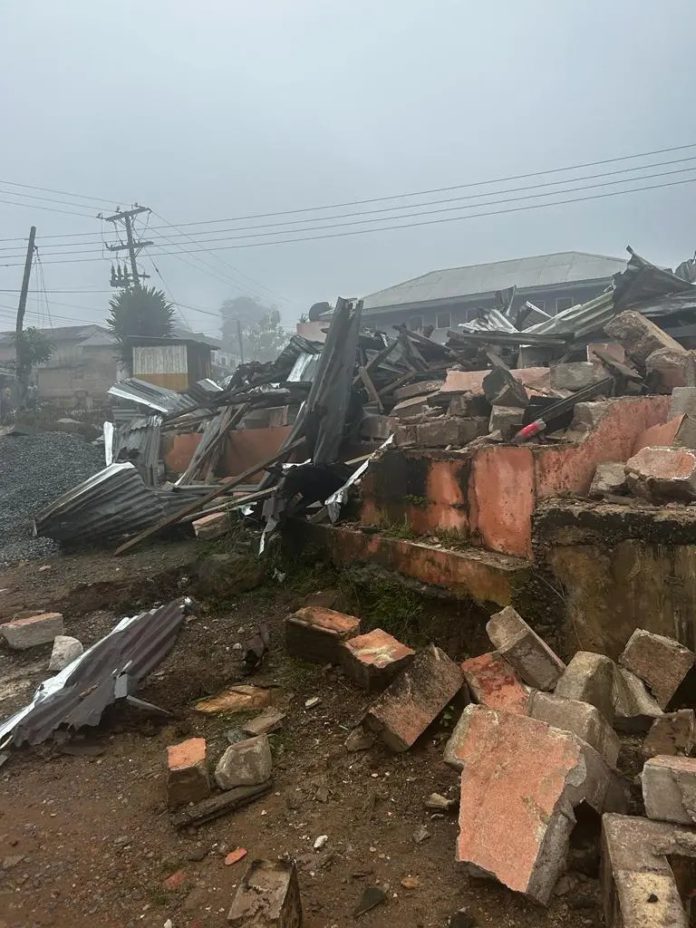toilet demolition