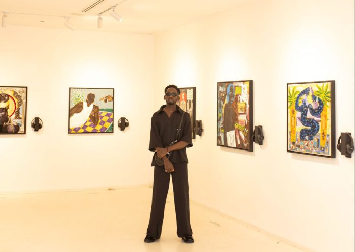 Mr Eazi’s ‘The Evil Genius’ Art Exhibition opens in Accra at Gallery 1957