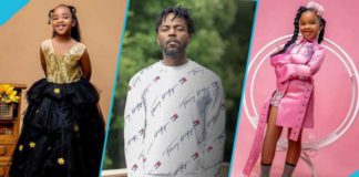 Kwaw Kese and his daughter Docilla Nanahemaa Botwe look classy in photos. Image Credit: @docilla_nanahemaa @kwawkese