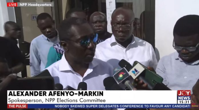 Balloting for NPP flagbearer aspirants Balloting for NPP flagbearer aspirants