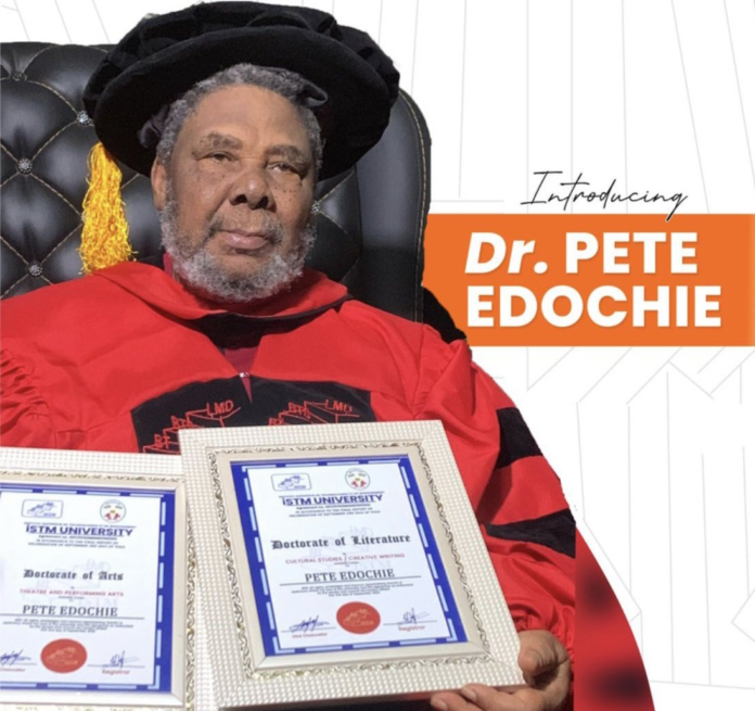 Pete Edochie honored with double doctorate