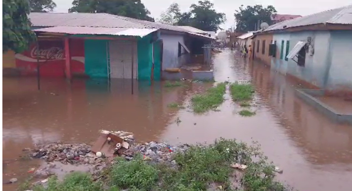 Over 100 rendered homeless after heavy rainfall in Yeji
