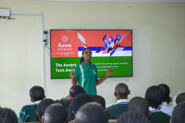 Elizabeth Mwangi Partners with inDrive's Aurora Tech Award to Inspire St. Aloysius Gonzaga Girls on United Nations' (UN) Day of the Girl Child