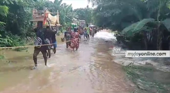Akosombo dam spillage