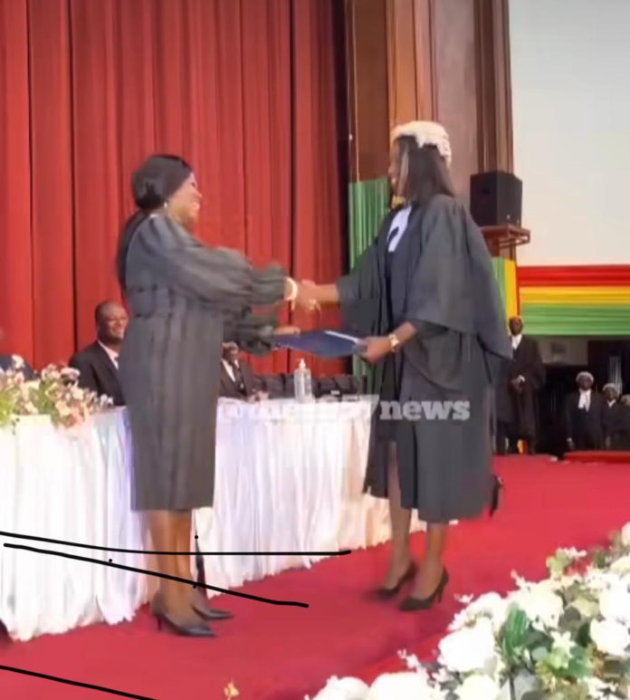 Chief Justice and daughter