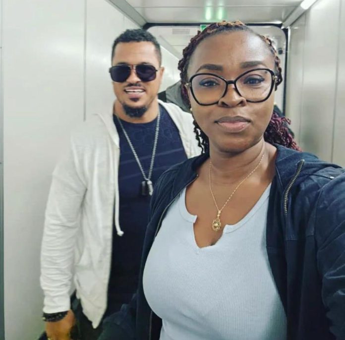 Van Vicker and wife
