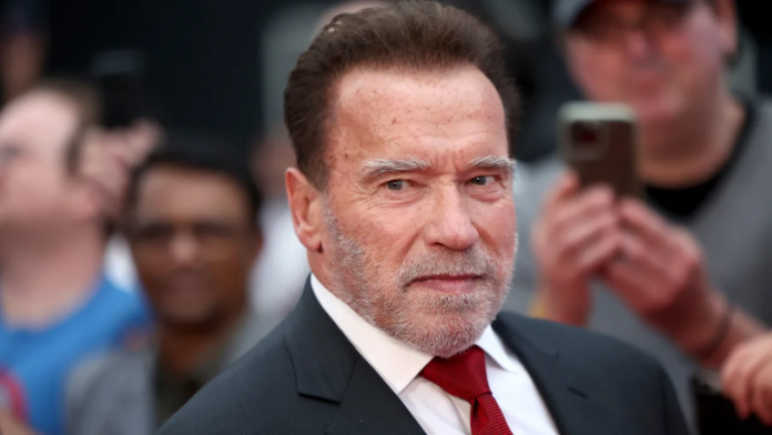 LOS ANGELES, CALIFORNIA - MAY 22: Arnold Schwarzenegger attends the Los Angeles Premiere of Netflix's "FUBAR" at The Grove on May 22, 2023 in Los Angeles, California. (Photo by Phillip Faraone/Getty Images) LOS ANGELES, CALIFORNIA - MAY 22: Arnold Schwarzenegger attends the Los Angeles Premiere of Netflix's "FUBAR" at The Grove on May 22, 2023 in Los Angeles, California. (Photo by Phillip Faraone/Getty Images)