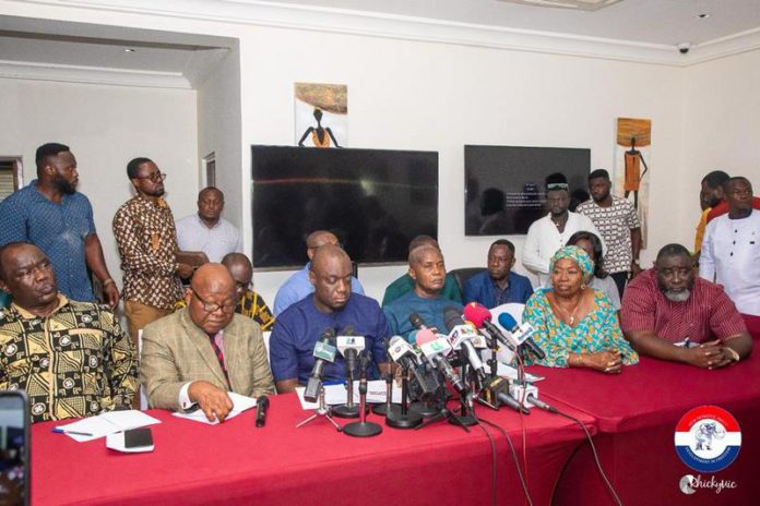 Ntim and NPP members