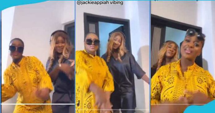 Mercy Johnson And Jackie Appiah Photo Source: mercyjohnsonokojie Mercy Johnson And Jackie Appiah Photo Source: mercyjohnsonokojie