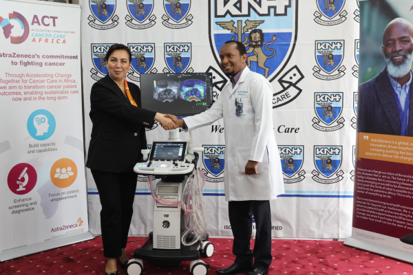 AstraZeneca equips Kenyatta National Hospital with a state-of-the-art prostate cancer diagnostic machine
