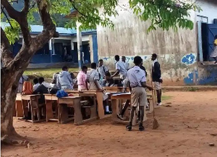 Some unknown individuals in the community are reportedly responsible for the act