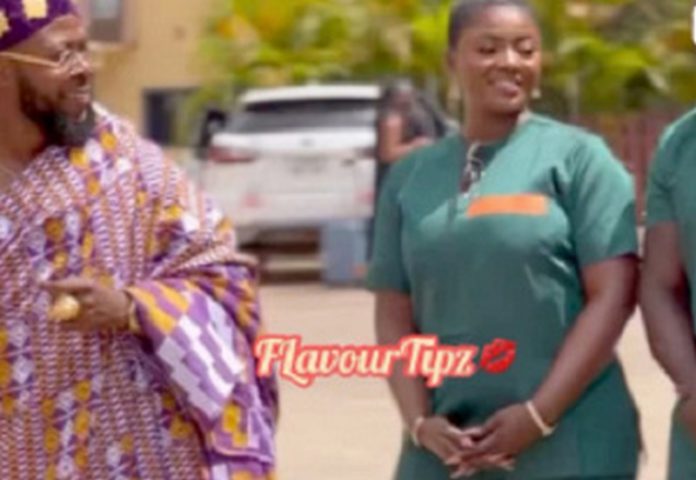 Richard Asante (Kalybos) and Priscilla Opoku Agyemang (Ahuofe Patricia)