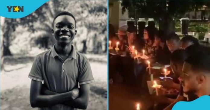 Christian Nsiah Aboagye, a KNUST master's student who passed Photo credit: Watsuptek Christian Nsiah Aboagye, a KNUST master's student who passed Photo credit: Watsuptek