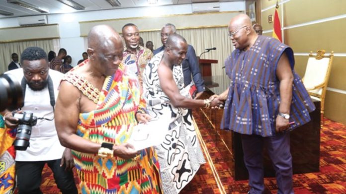 Akufo-Addo and house of chiefs (1)