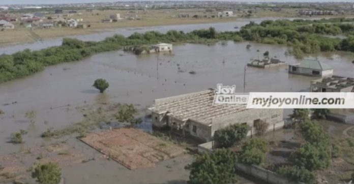 Dawhenya Dam spillage: Dawhenya Dam spillage: