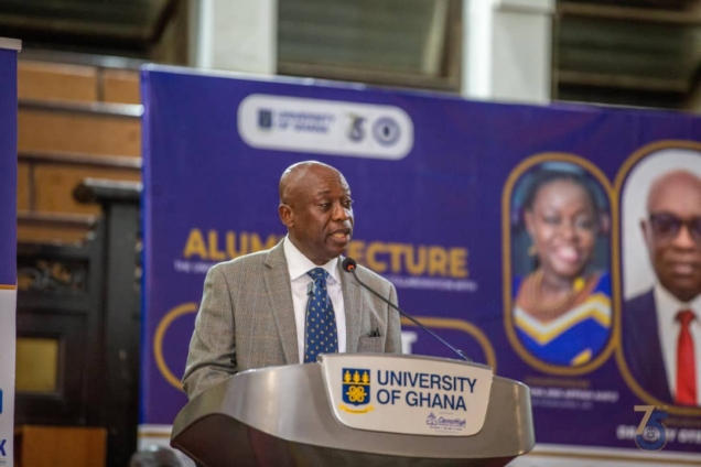 Dr Anthony Oteng-Gyasi at the University of Ghana
